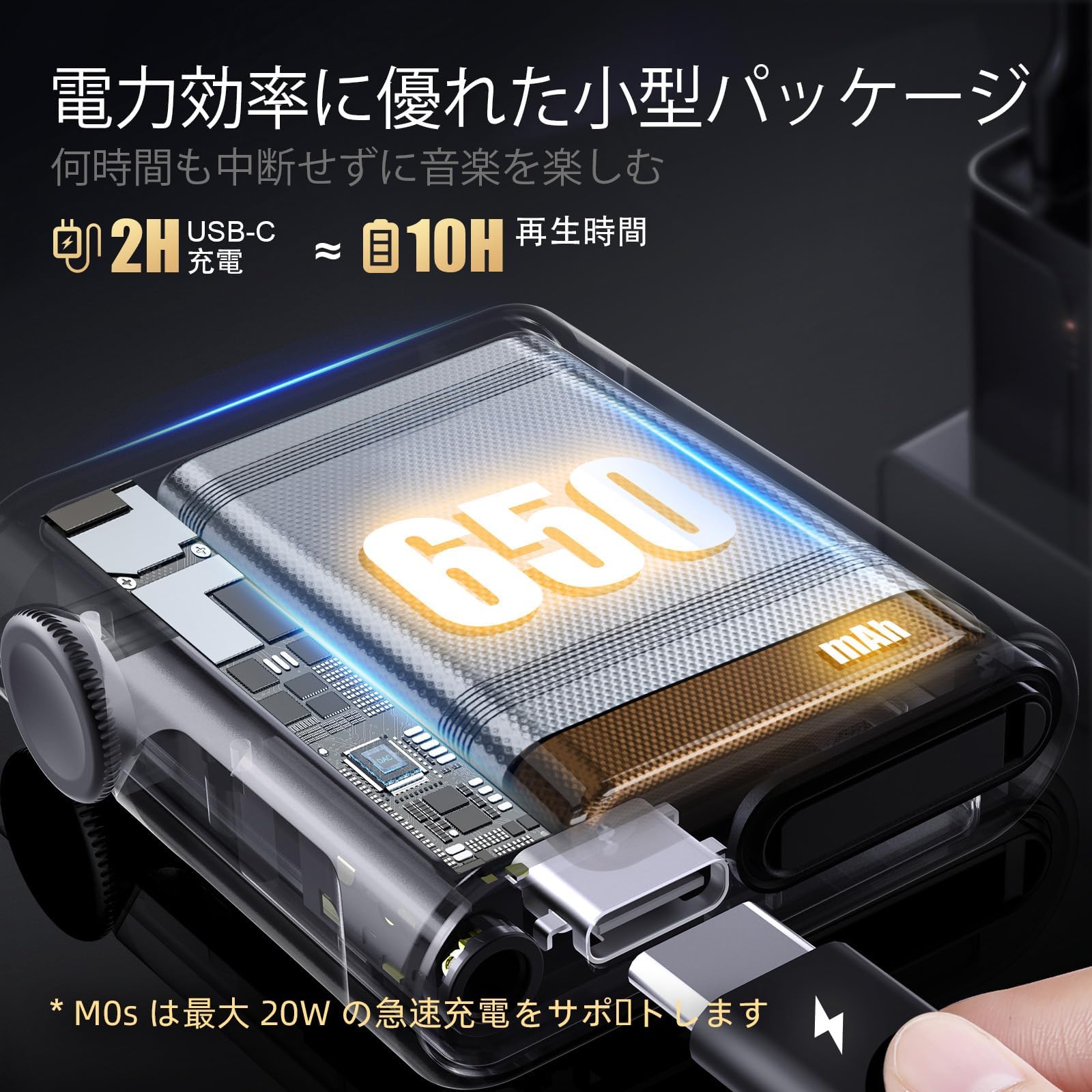 Amazon.co.jp: SHANLING M0S ポータブル音楽プレーヤー、ハイレゾ MP3