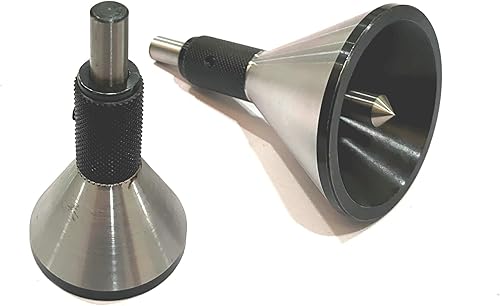 Miniatura 3 de Ingeniero Machinist Bell Punch Hand DIY Herramienta para el centro de encontrar en una barra redonda Máquinas herramientas (juego de ambos)