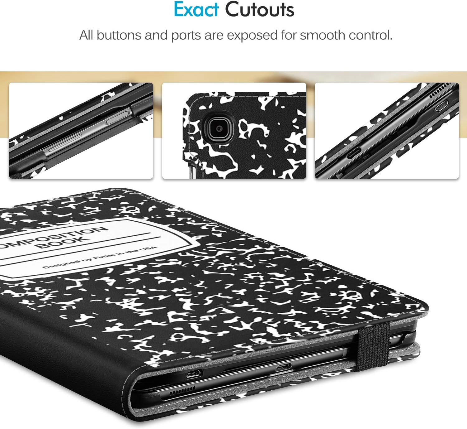 Flash Sale Fintie Keyboard Case for Samsung Galaxy Tab S5e 10.5 2019 Model SM-T720(Wi-Fi) SM-T725(LTE) SM-T727(Verizon), Premium PU Leather Stand Cover Removable Wireless Bluetooth Keyboard, Composition