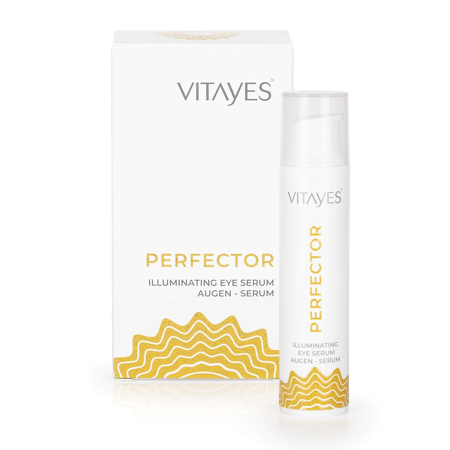 Vitayes Perfector Eye Serum Anti-Aging Cream for Dark Circles, Wrinkles, Instant Brightening and Repair of Crow&rsquo;s Feet and Uneven Skin, 0.53 Oz