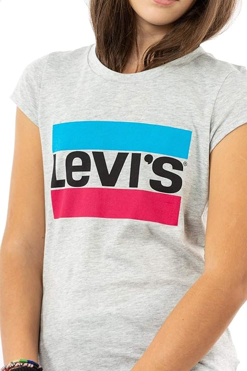 Maglietta Levi's Sportswear Logo Per Ragazze | 100% Cotone | Taglie 10-16 Anni - Foto 8