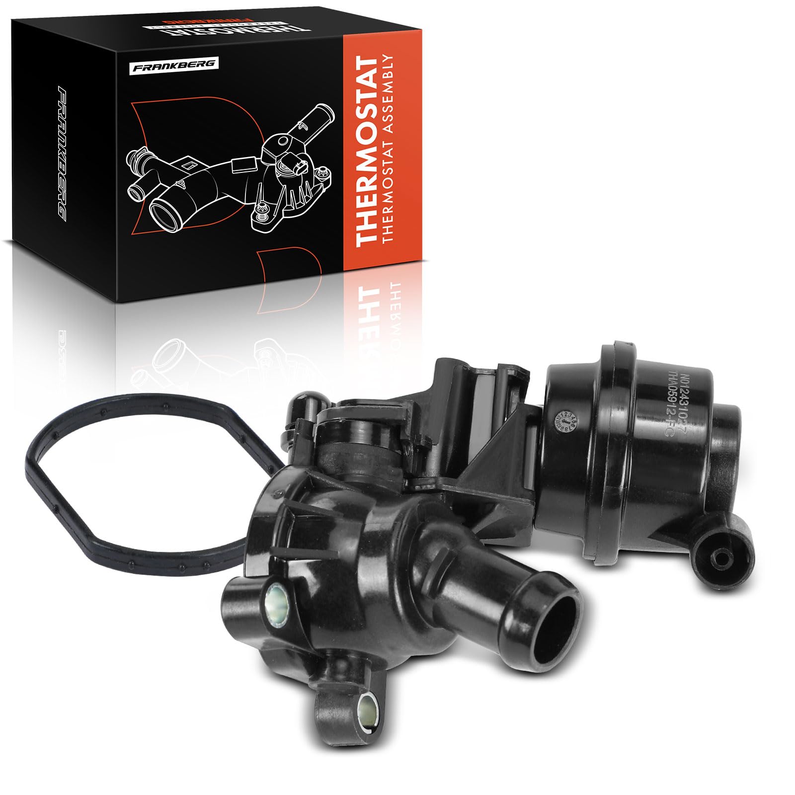Frankberg Refrigerante del Termostato Diesel Compatibile con T.o.u.a.r.e.g 7P5 7P6 3.0L Q5 8RB 3.0L A6 Avant 4G5 4GD 3.0L A6 Allroad 4GH 4GJ 3.0L A4 Allroad 8KH 3.0L Replace# 059121737R