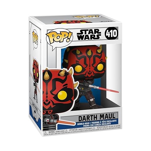 Funko Pop! Star Wars: Clone Wars - Darth Maul Vinyl Figure