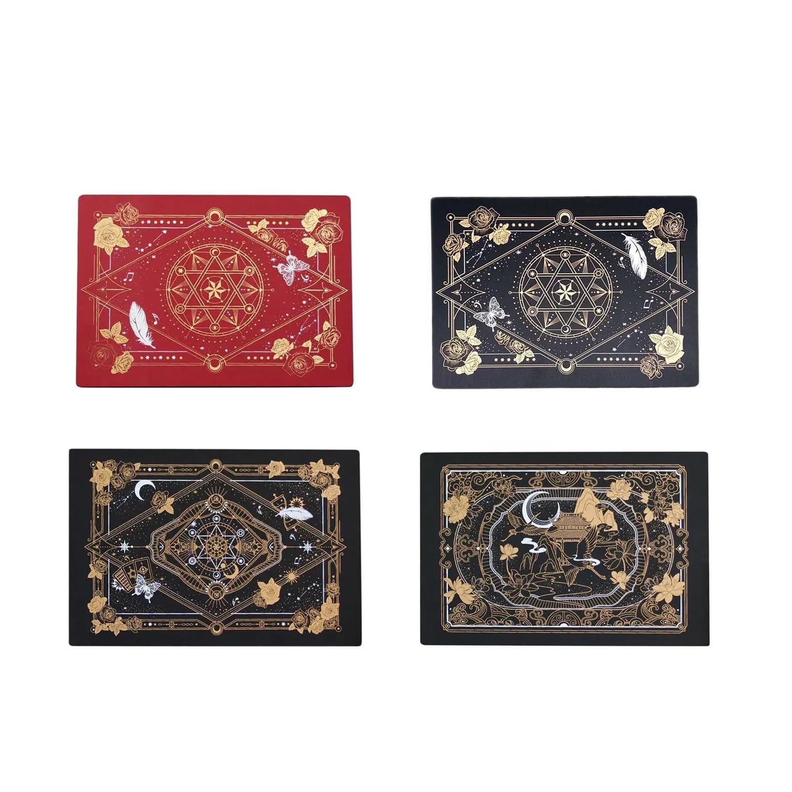 Self-Healing Cutting Mat Cutting Mat Craft Double Side Self Healing DIY Sewing Mats for Leather Engraving Board Card Quilting Scrapbooking Pad(Black Gold 44x30cm)