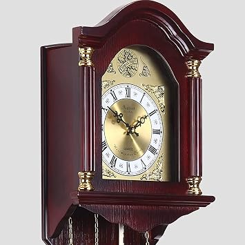 Wall Clock,30-Inch Solid Wood Pendulum 2021