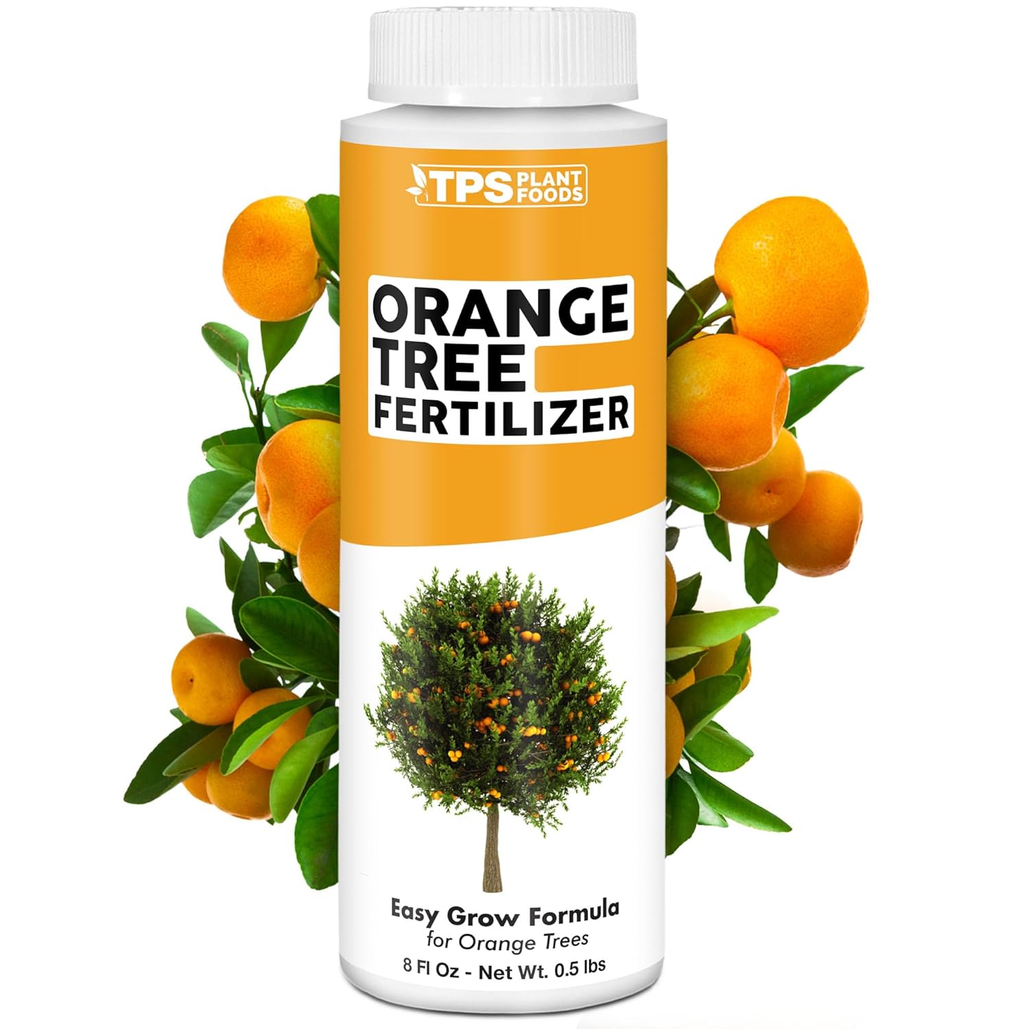 Orange Tree Fertilizer – Liquid Plant Food for More Fruit, Better Flowering & Stronger Root Development, 1 Gallon