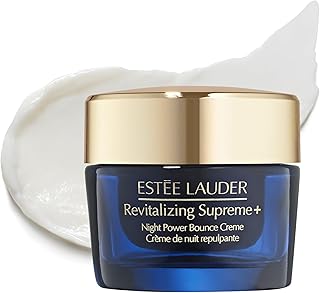 Estée Lauder Revitalizing Supreme+ Night Power Bounce Cream | Face Moisturizer with Peptides | Firms, Lifts & Plumps Skin