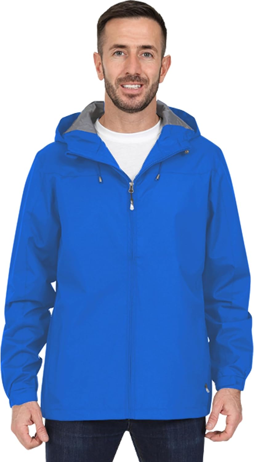 Blu Apparel Mens Waterproof Rain Jacket Premium Branded Walking Hiking Everyday wear Jacket Windproof 4 71AdPu5uF7L. AC SL1500