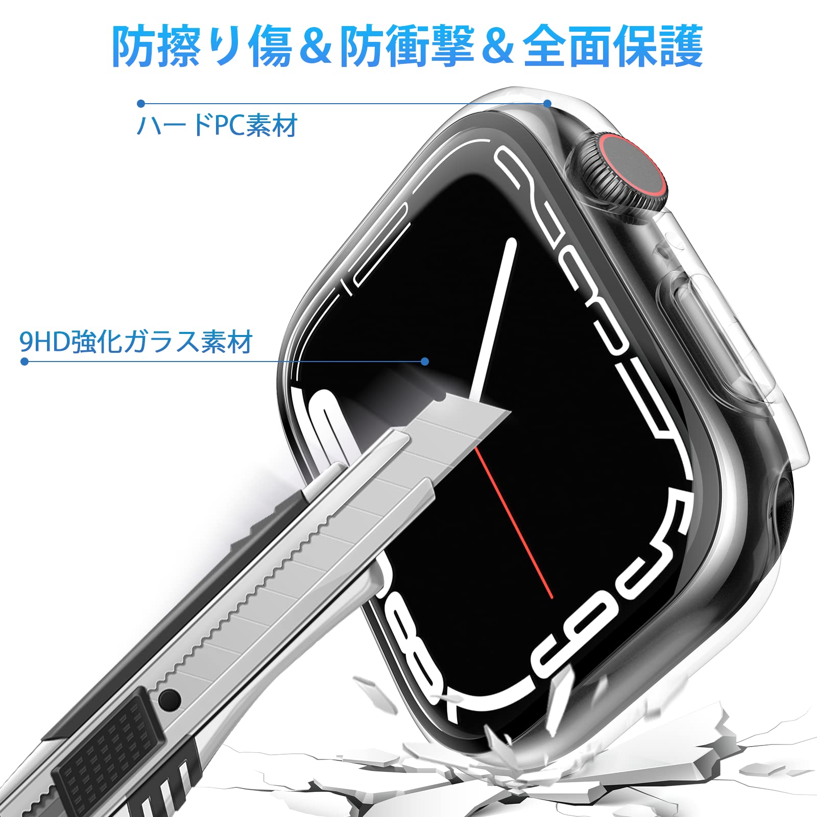 Amazon.co.jp: MRAIN-H Apple Watch用 ケース シリーズ 8 7対応 41mm 2 