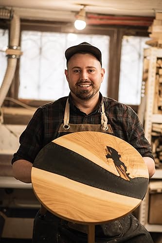 Miniatura 7 de Jasper 240 PRO - Plantilla de enrutador de corte circular, herramienta de precisión de policarbonato para carpintería, construcción de altavoces y