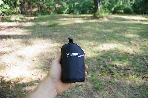 Miniatura 3 de Wisemen Outdoors Almohada inflable ultraligera para viajes, camping, mochilero. Compresible (1 paquete) (1 paquete)