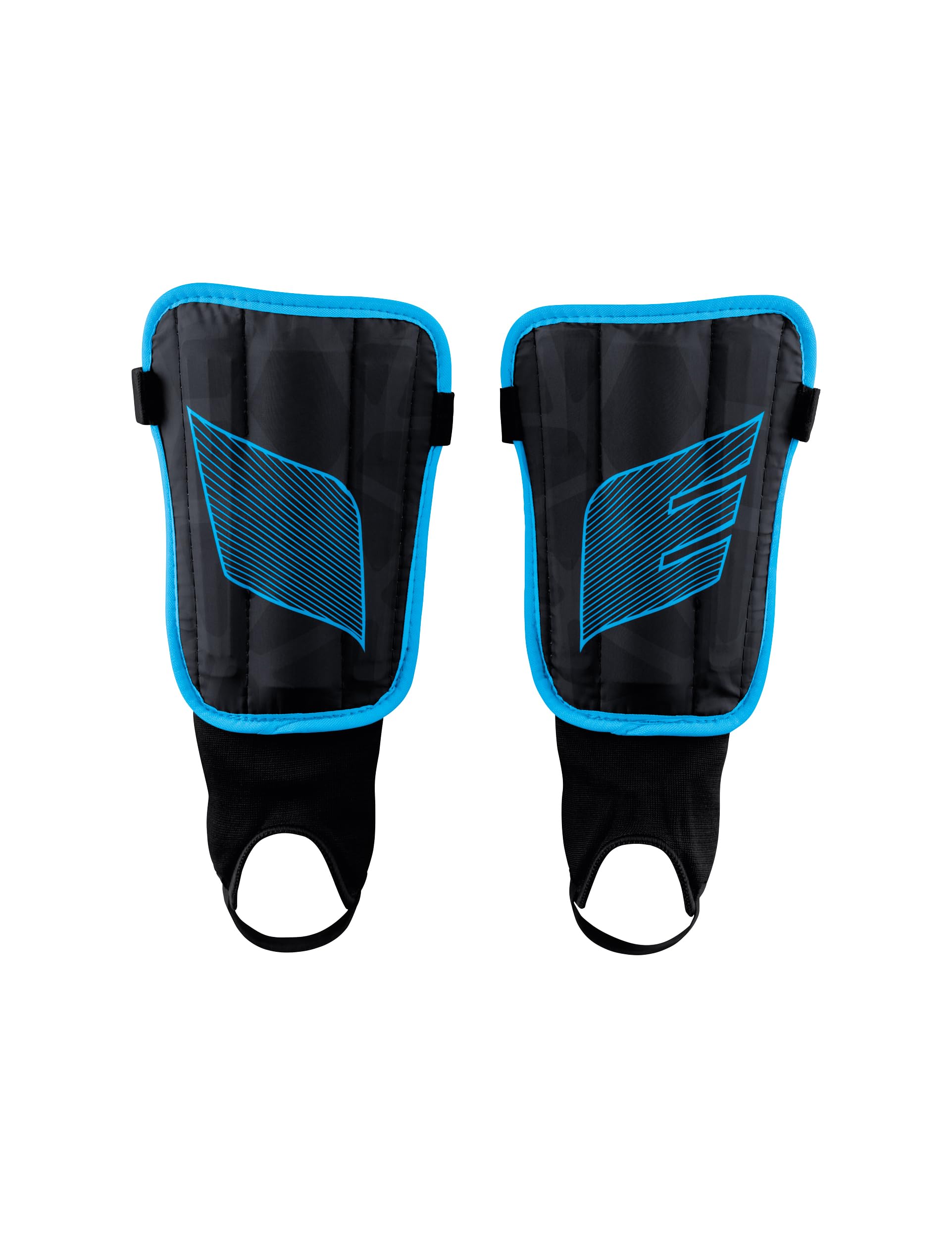 Erima Unisex Youth Flex Guard Ergono Shin Pads (7212404), Curacao/Black, S