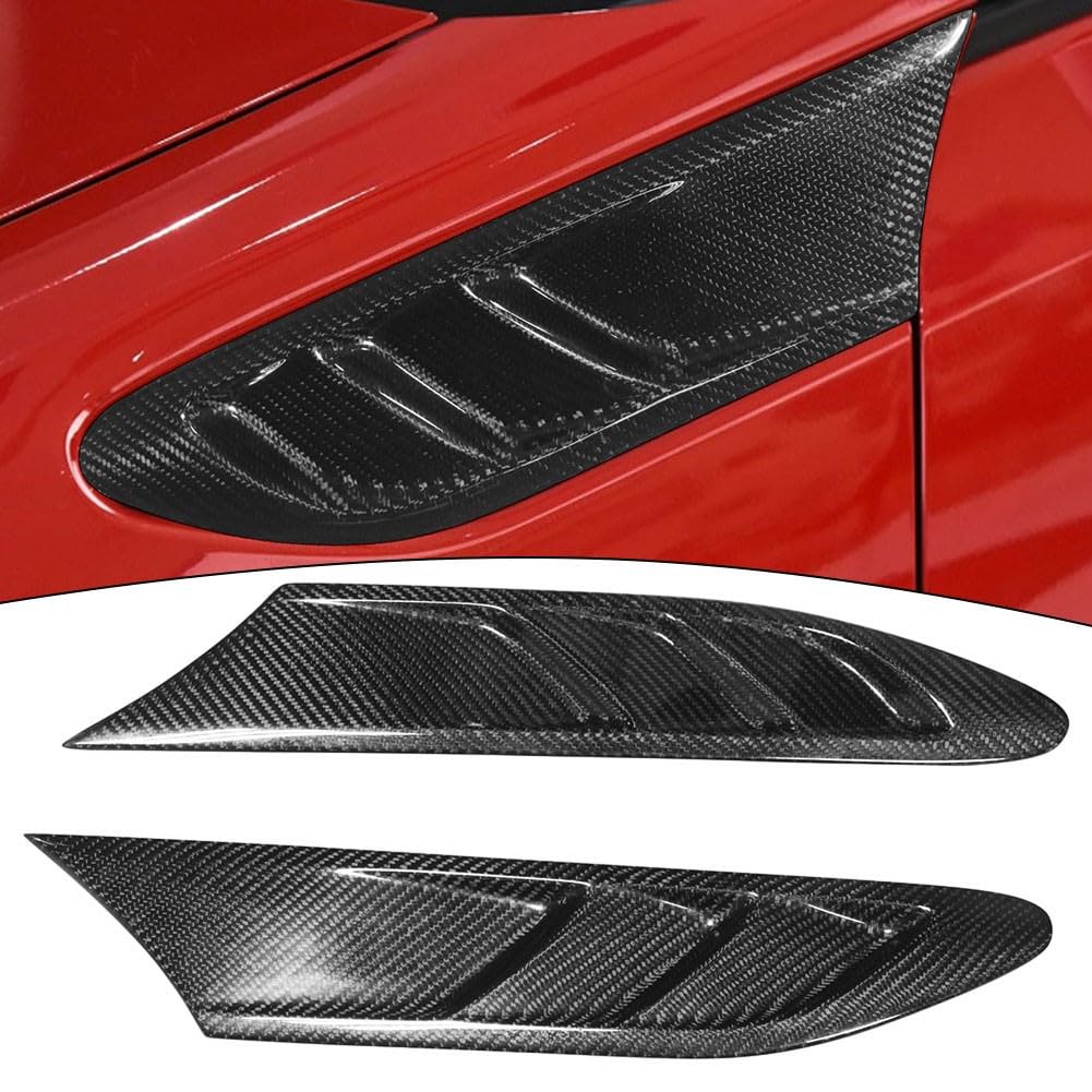 Grille d'aération d'aile en carbone premium pour coupé GT86 et BRZ