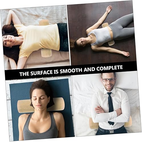 Miniatura 6 de Homoyoyo Almohada cervical de bambú, almohada cervical de verano, almohadas de cuello frescas para viajes, almohada de salud espinal, almohada de