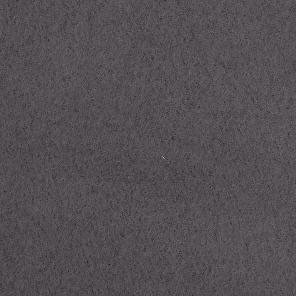 Fabric Merchants Warm Winter Fleece Solid Fabric, Charcoal Grey, Fabric by the yard