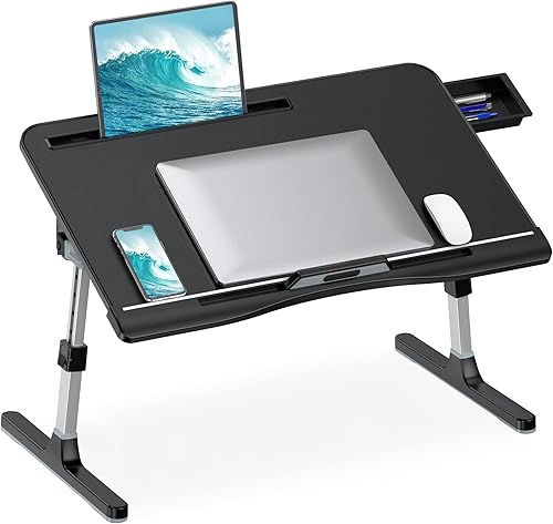 Miniatura 2 de Bandeja de cama para computadora portátil, escritorio para cama, mesa para computadora portátil, mesa para bandeja de cama, mesa para computadora
