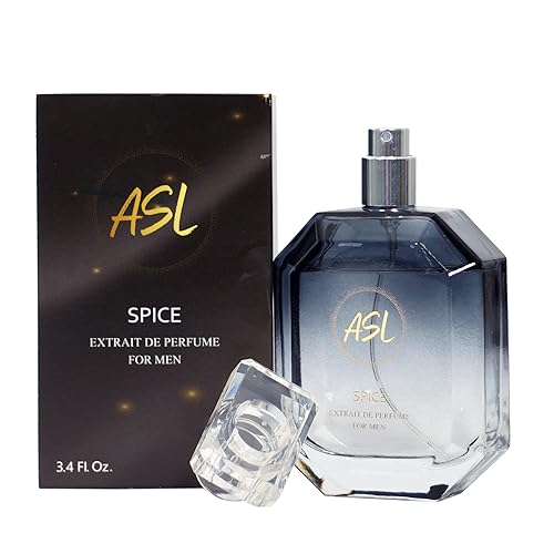 ASL Spice Eau de Parfum para hombre – 3.4 fl oz de larga duración – Colonia masculina, dulce y picante con fragancia de madera, cítricos y notas