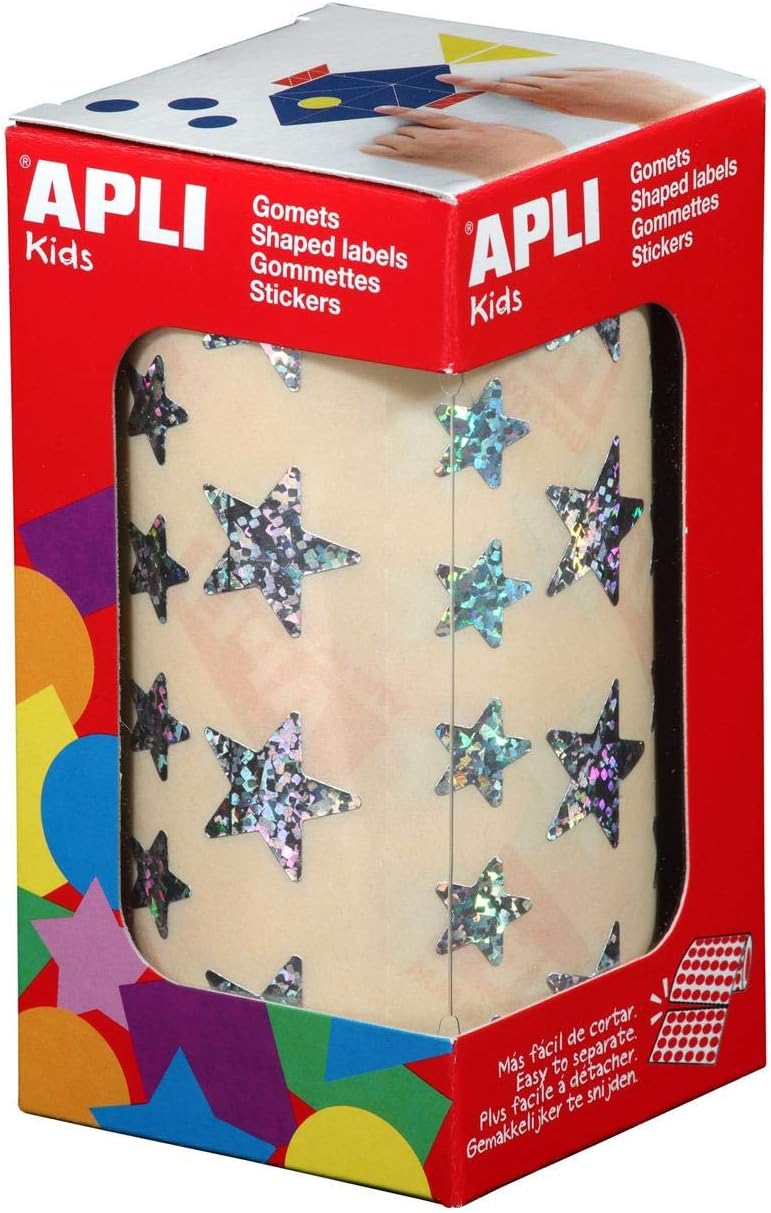APLI Mini Round Sticker Roll (Pack of 59)