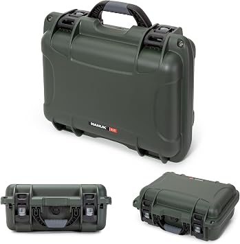 Nanuk 915 Waterproof Hard Case with Padded Dividers - Olive