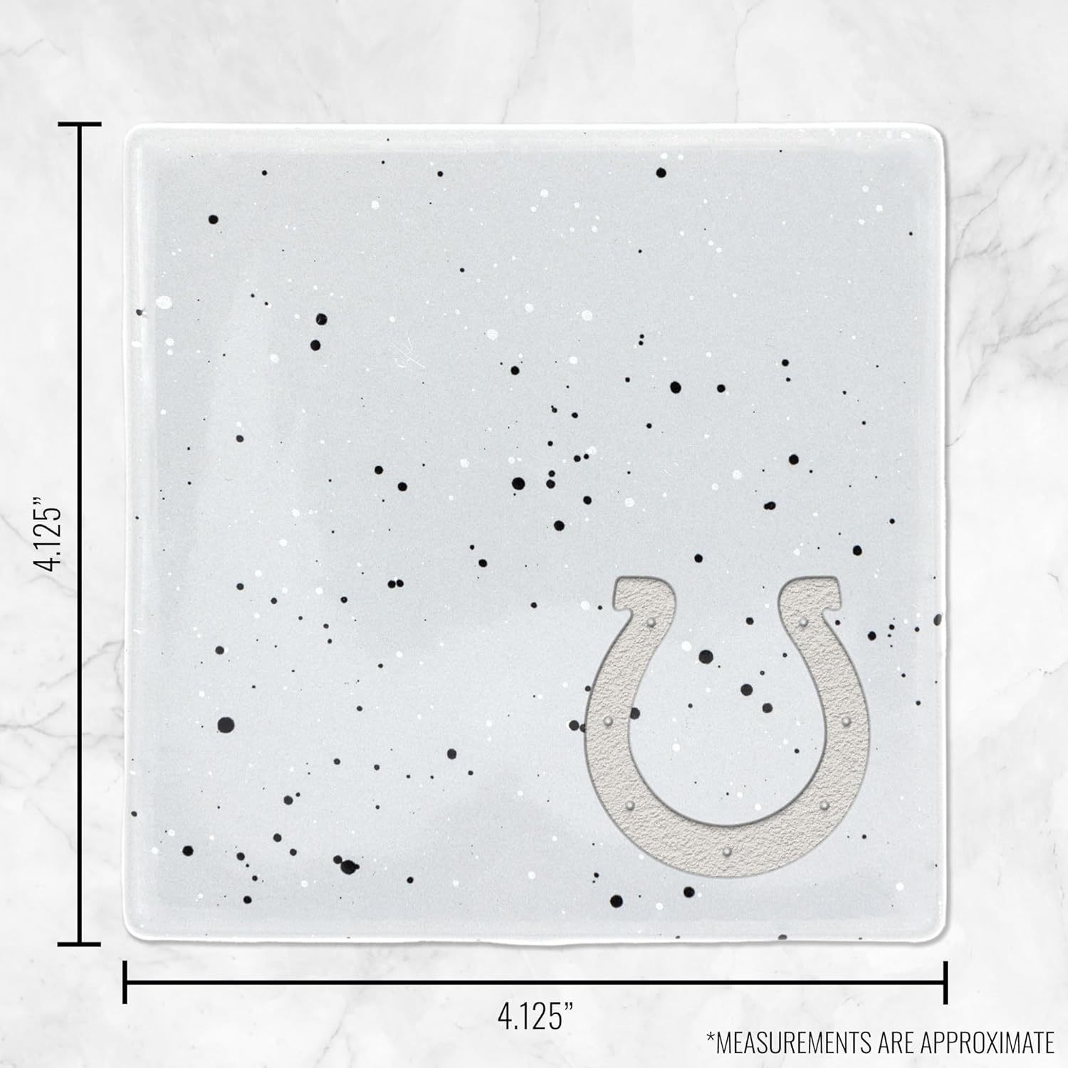 Rico Industries NFL Football Standard Set of 4 Ceramic Drink Coasters with Non-Slip Cork Base for Drinks - Image 6