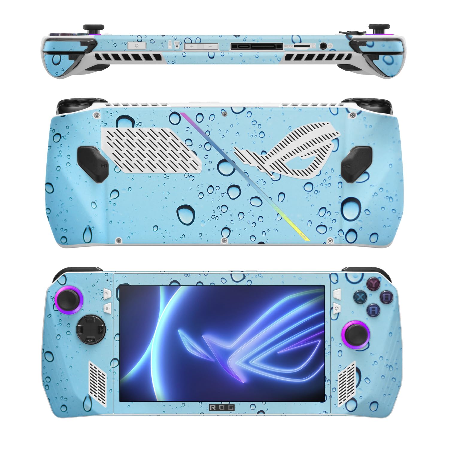 MightySkins Skin Compatible with Asus ROG Ally - Rainy Day | Protective, Durable, and Unique Vinyl Decal wrap Cover | Easy to Apply, Remove, and Change Styles