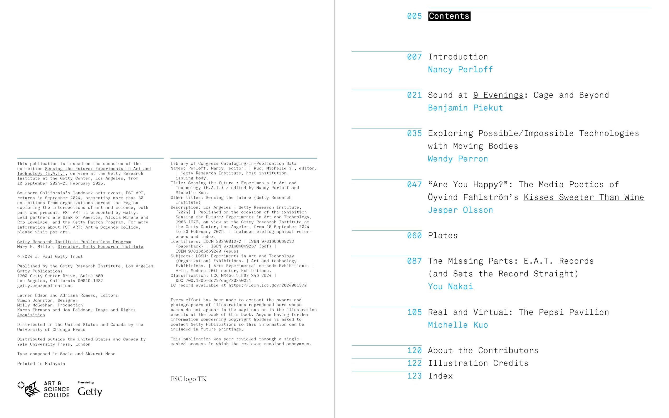 Sensing the Future: Experiments in Art and Technology (E.A.T.)
