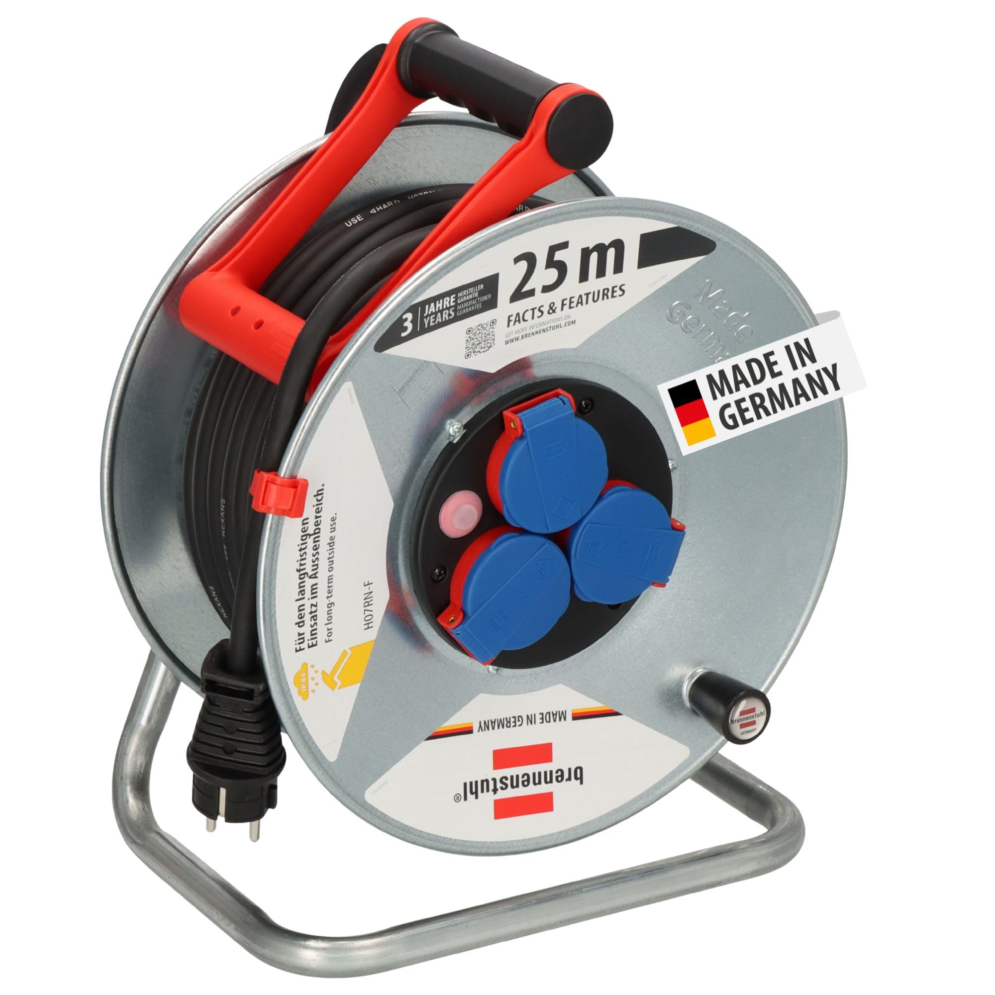 Brennenstuhl kabelhaspel Garant 40 meter IP44