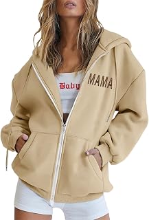 Minus8k women's Zipped Hoodie Ladies Plain Hoodie Zip up Hoodies UK Size Sweatshirts with Pockets Soft Stretchable Sweatshirt Comfortable Plus Sizes Hoodie
