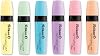 Pelikan Textmarker 490 Pastel Highlighters – Pack of 6, 3-Width Tip, Water-Based Ink