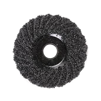 Mercer Industries 320016-4-1/2" x7/8" Silicon Carbide Plastic Backed Semi-Flexible Discs Grit 16 10 Pack