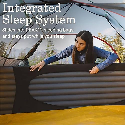 Miniatura 3 de Coleman PEAK1 - Colchoneta para dormir con sistema de válvula integrado y bolsa de transporte ideal para mochileros, senderismo y campamento en