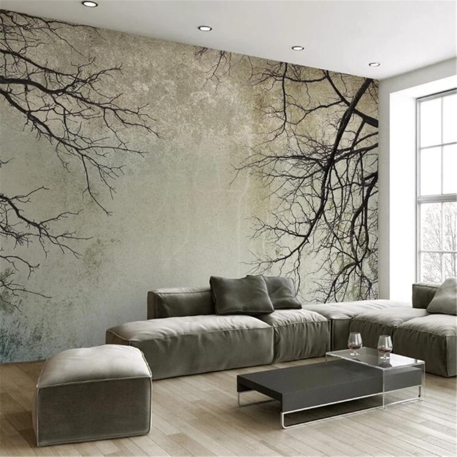 Panoramiczna tapeta abstrakcyjna tapeta z włókniny vintage plakat Trompe l'oeil fototapeta 3D sztuka dekoracja ścienna salon sypialnia 350x250 cm 2926b