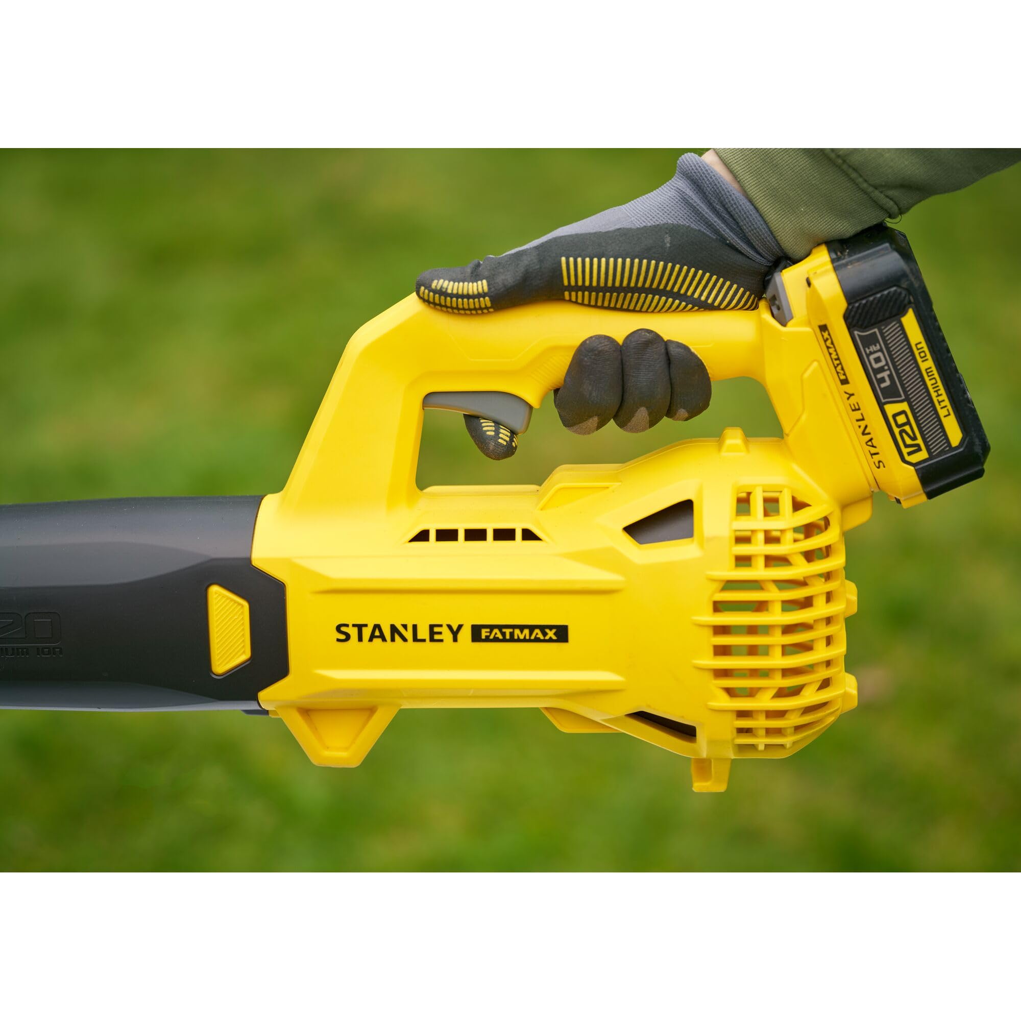 STANLEY FATMAX Souffleur sans Fil STANLEY FATMAX V20, Distance de dégagement de 3 m, unité Nue, SFMCBL714B-XJ