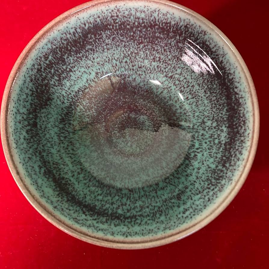 砥部焼 抹茶碗 泰山窯 茶道具 砥部焼 登山窯 佐川巌 茶碗 茶道具 抹茶碗 共箱 共布 栞 新品 未