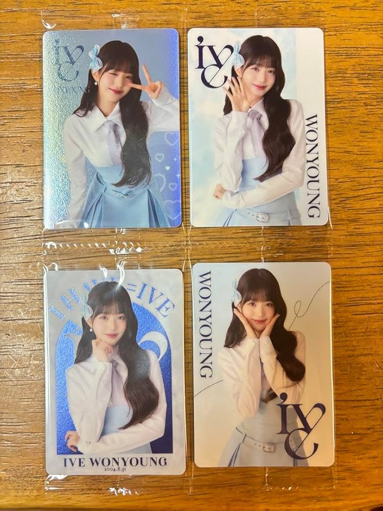 タレントカード IVE IVE WONYOUNG タレントカード N-04 - メルカリ