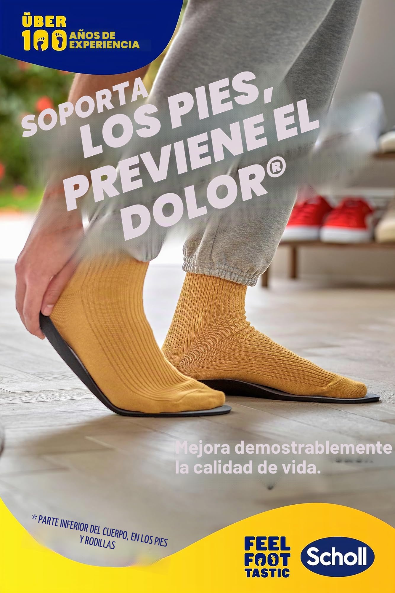 Scholl Plantillas ortopédicas fascitis plantar 1 par talla S 37-39,5