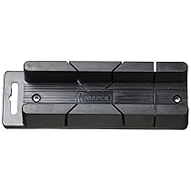 Draper Mini troncatrice per legno, 200 mm x 35 mm x 50 mm – 48677 – Guida per taglio angolare per legno