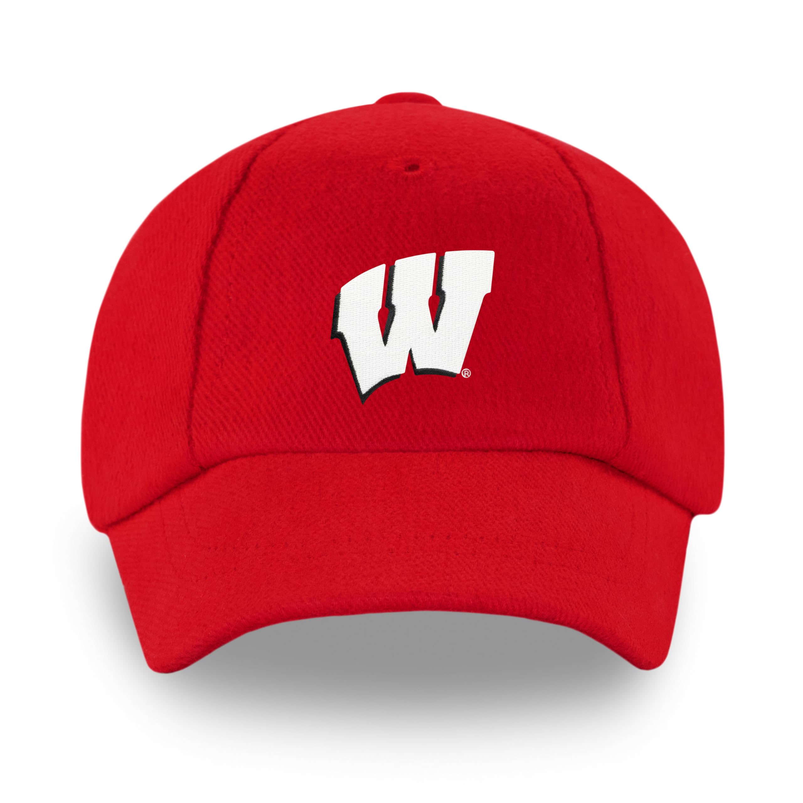 College Baby Baseball Cap - Embroidered Team Logo, Unisex, 0-24 Months, Baby Sports Apparel