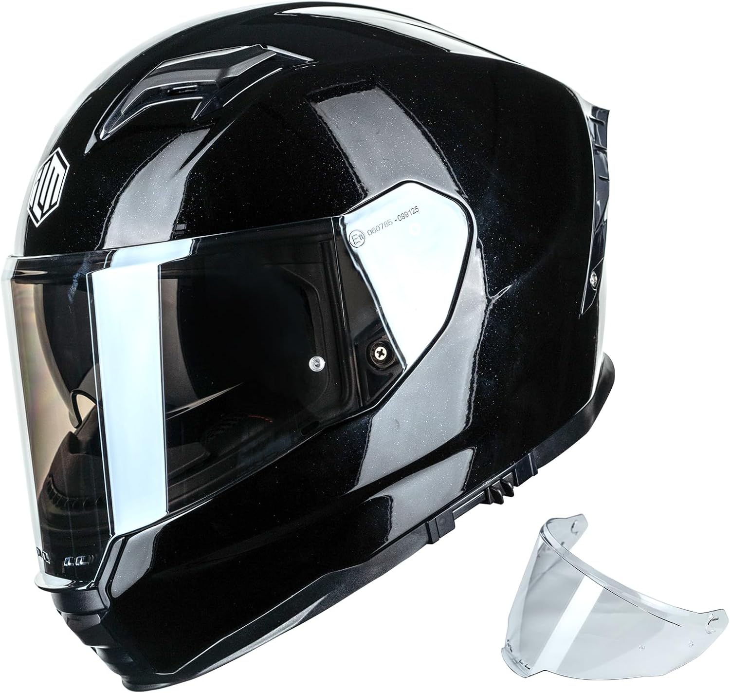 ILM Full Face Motorcycle Helmet Lightweight Fiberglass DOT ECE for Men Women Dual Visor Racing Cascos para Motos Model MF522P