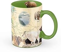 Vista 35 de Xplorer Maps Taza de cerámica con mapa de la isla de San Juan (16 onzas) – Taza de café sin BPA para bebidas calientes y frías – perfecta