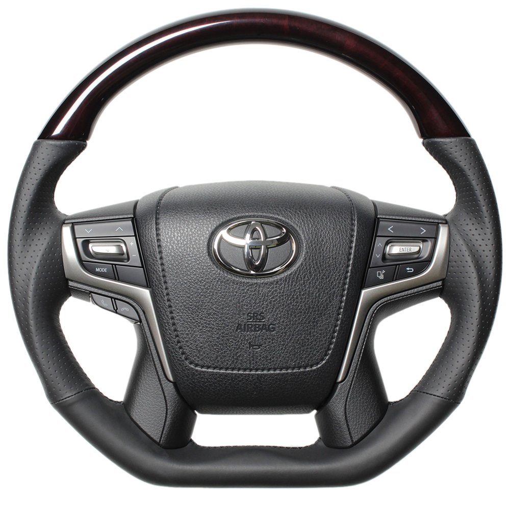 ランドクルーザー60 ランクル60 純正 ステアリング ハンドル 後期 茶色