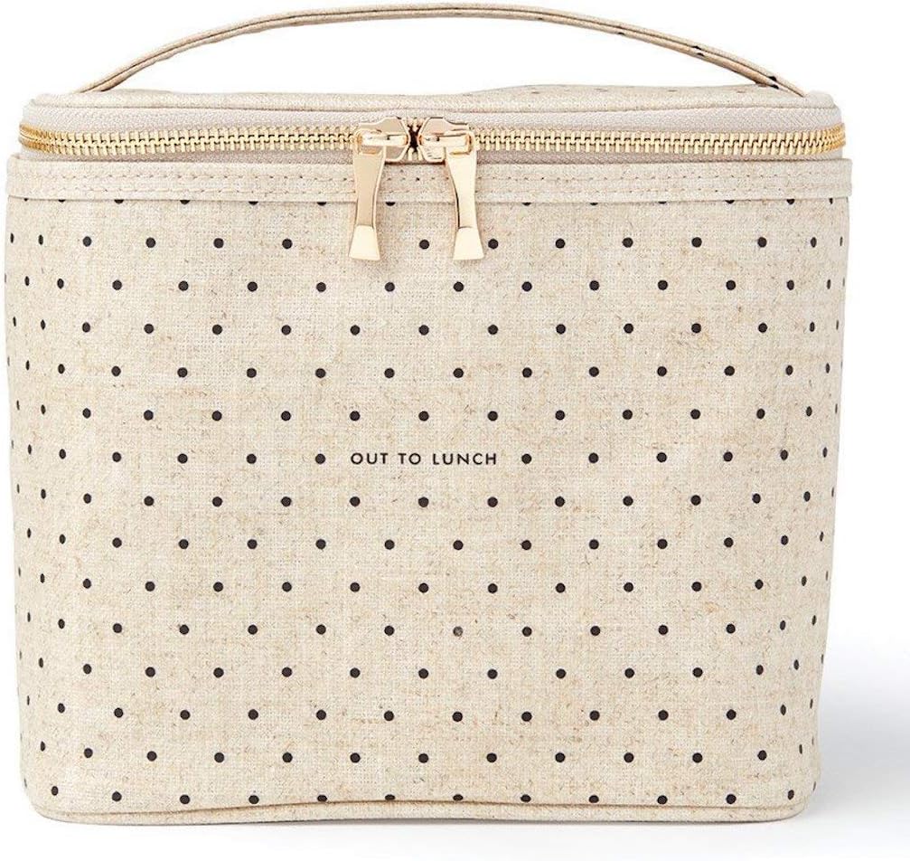 Insulated Lunch Tote, Deco Dots