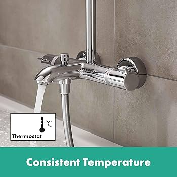 Hansgrohe Croma Select シャワーヘッド 26792000 hansgrohe Shower pipes: Croma Select S, 1 spray mode, Item