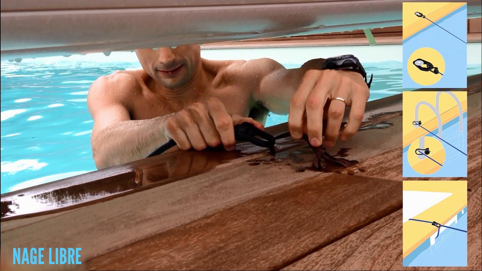 Walter - Free Swim - Système de nage stationaire