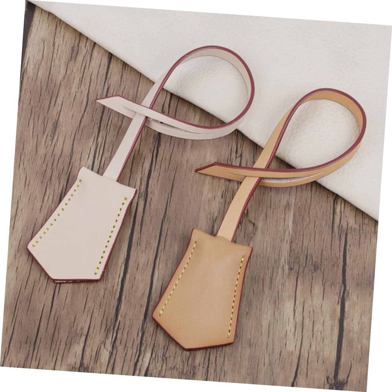 Amazon.co.jp: Mikinona 真皮行李牌 スーツケース用ラゲッジタグ