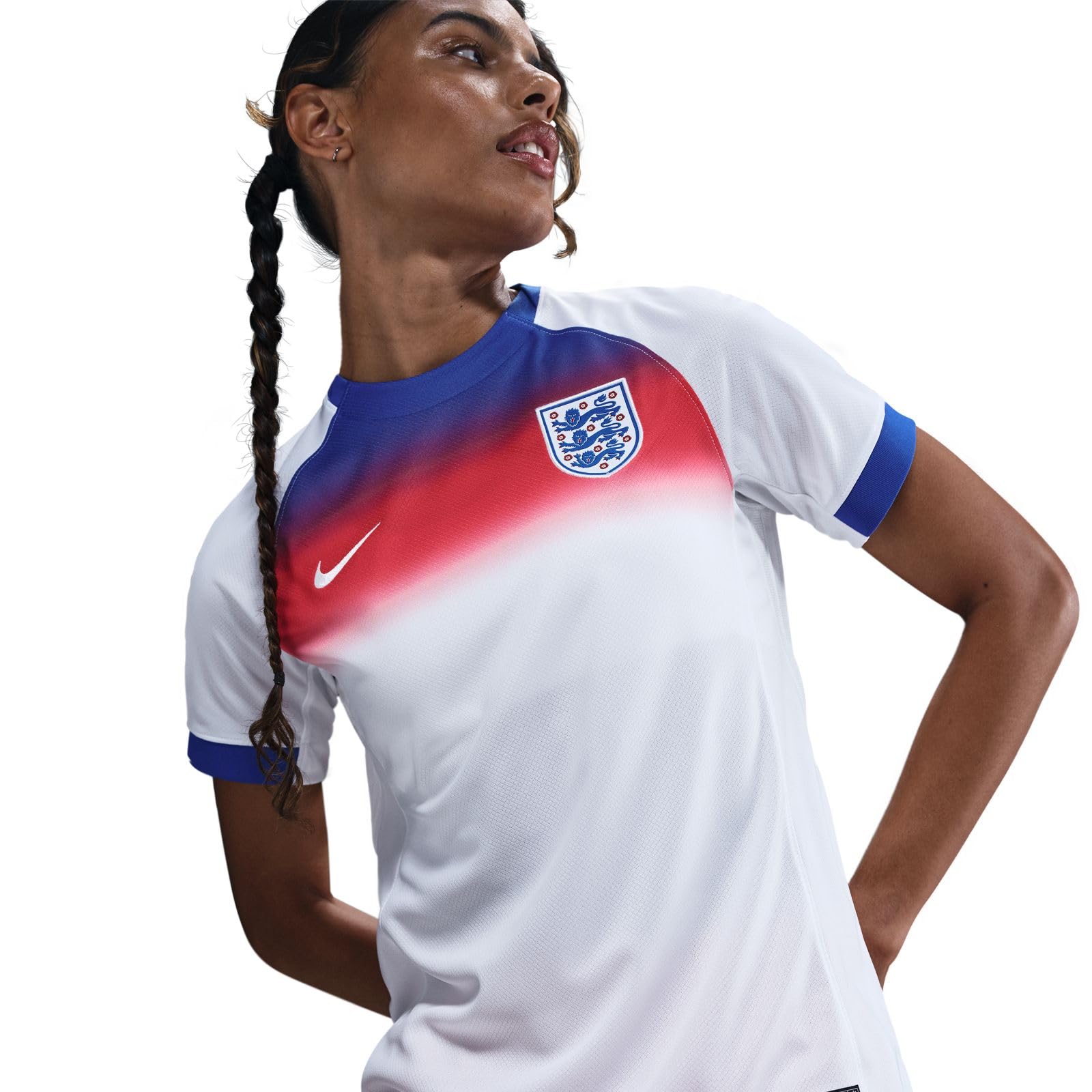 Nike England 2025 Stadium Home (Frauenteam) Nike Dri-Fit Replika-fußballtrikot für Damen Maglia da Calcio Replica Donna