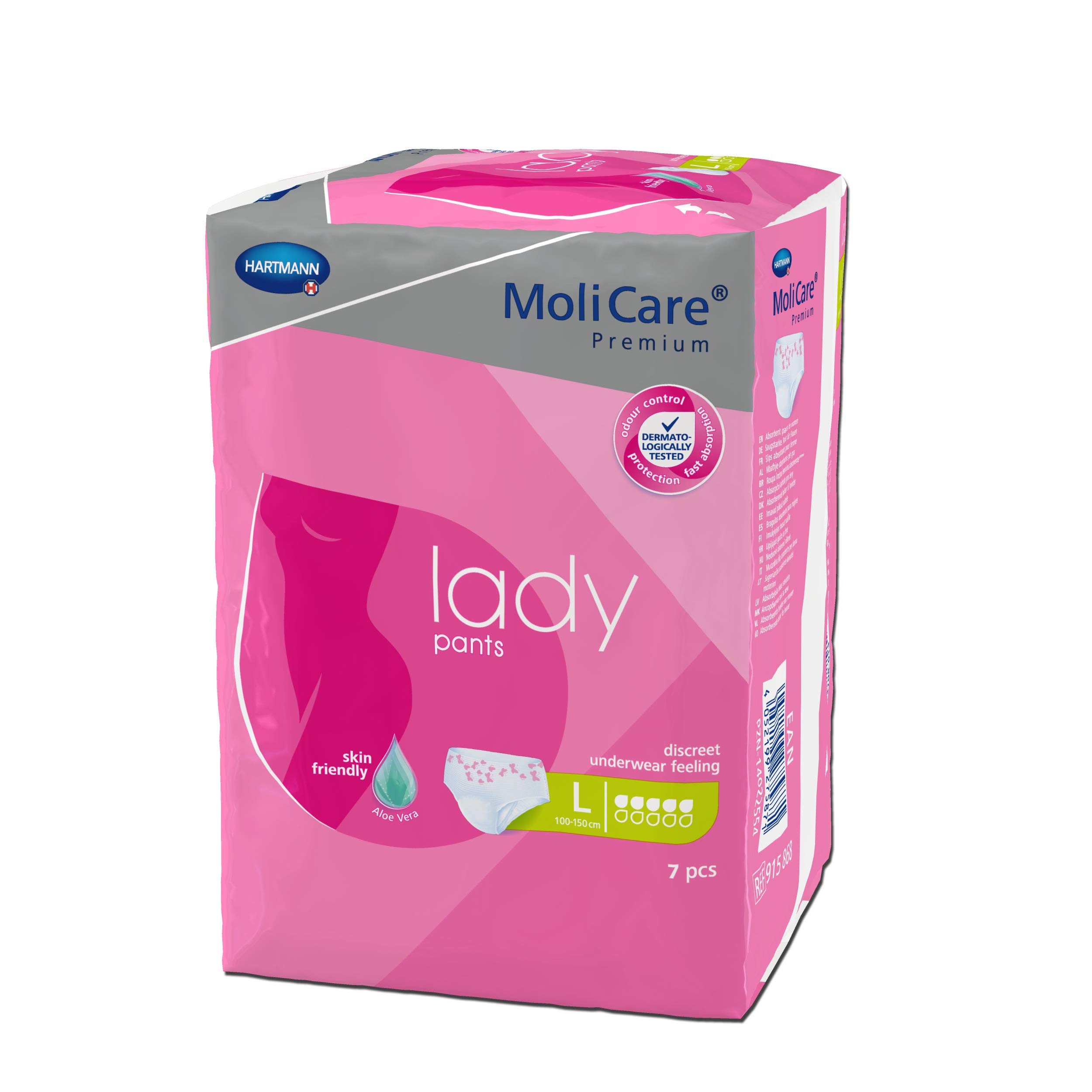 Image secondaire de Pantalons Molicare pour Femmes - Protection Incontinence T/L 7 unités