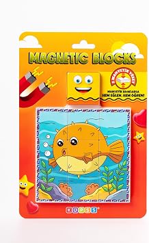 K PSS Manyetik Blok  ift Tarafl  9 Par al  M knat sl  MELEK BALI I - BALON BALI I Puzzle - 2 G rsel YapBoz