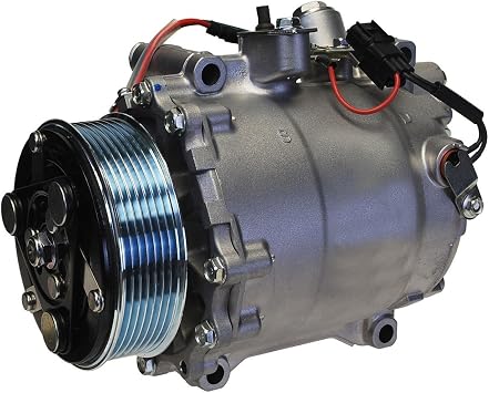 Denso New A/C Compressor with Clutch - 471-7056