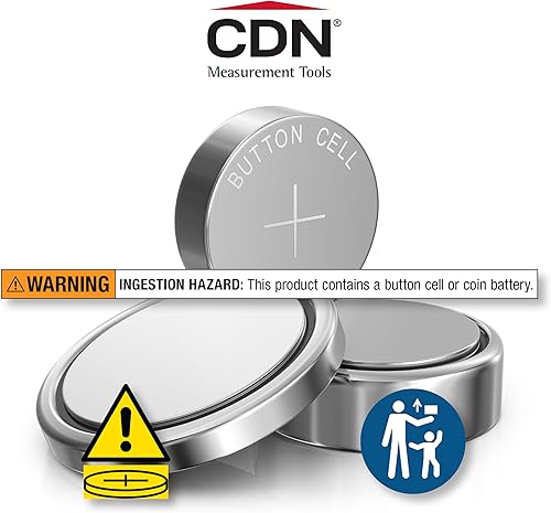 Miniatura 8 de CDN Termómetro ProAccurate de bolsillo, lectura instantánea, punta de acero inoxidable de 2.75 pulgadas, impermeable, inastillable, ideal para